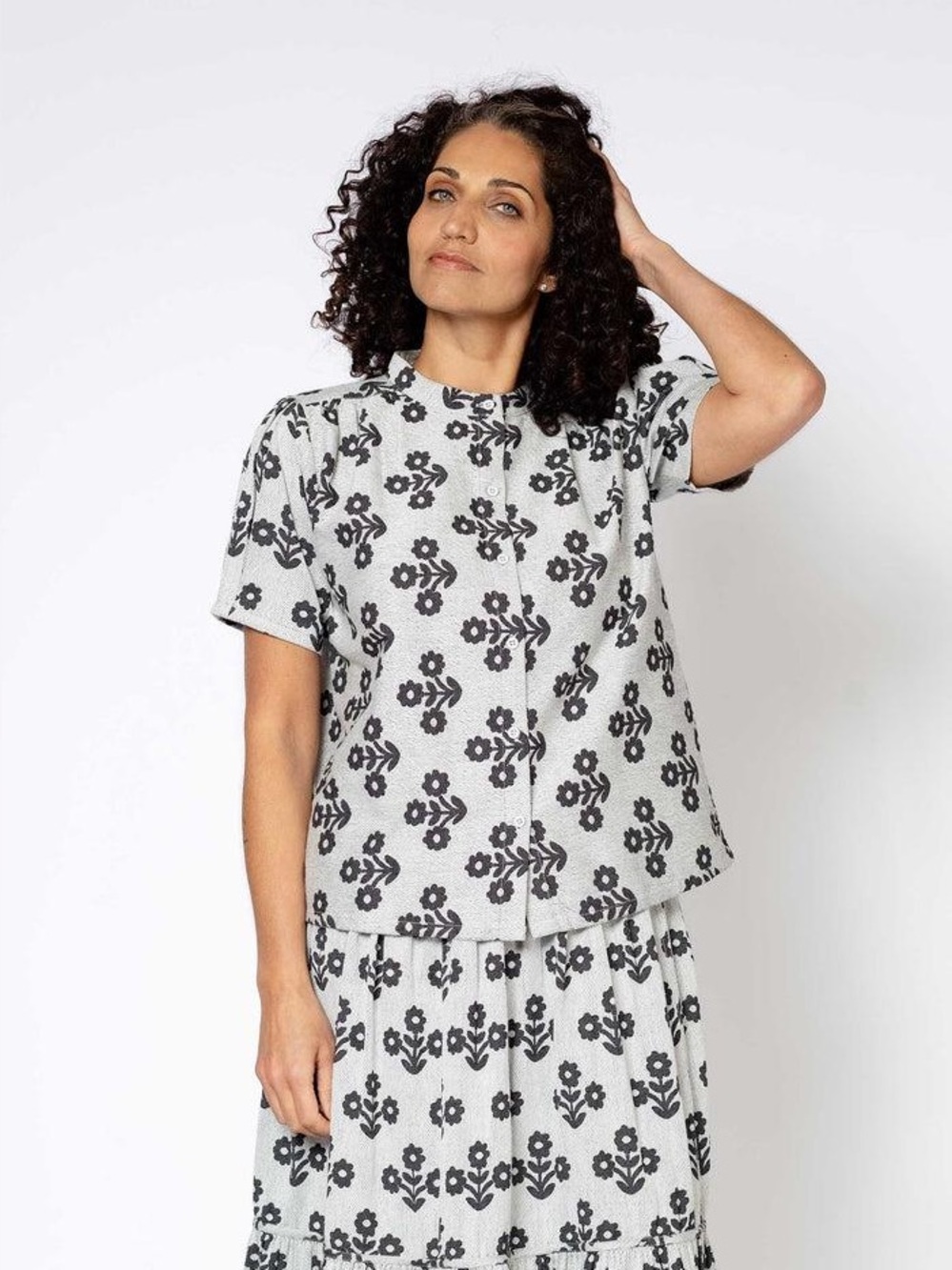 Ace & Jig Gina Floral Blouse